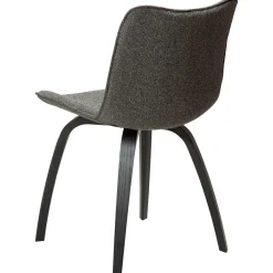 Glee Stol Pebble Grey Bouclé, Black