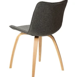 Glee Stol Pebble Grey Bouclé, Oak