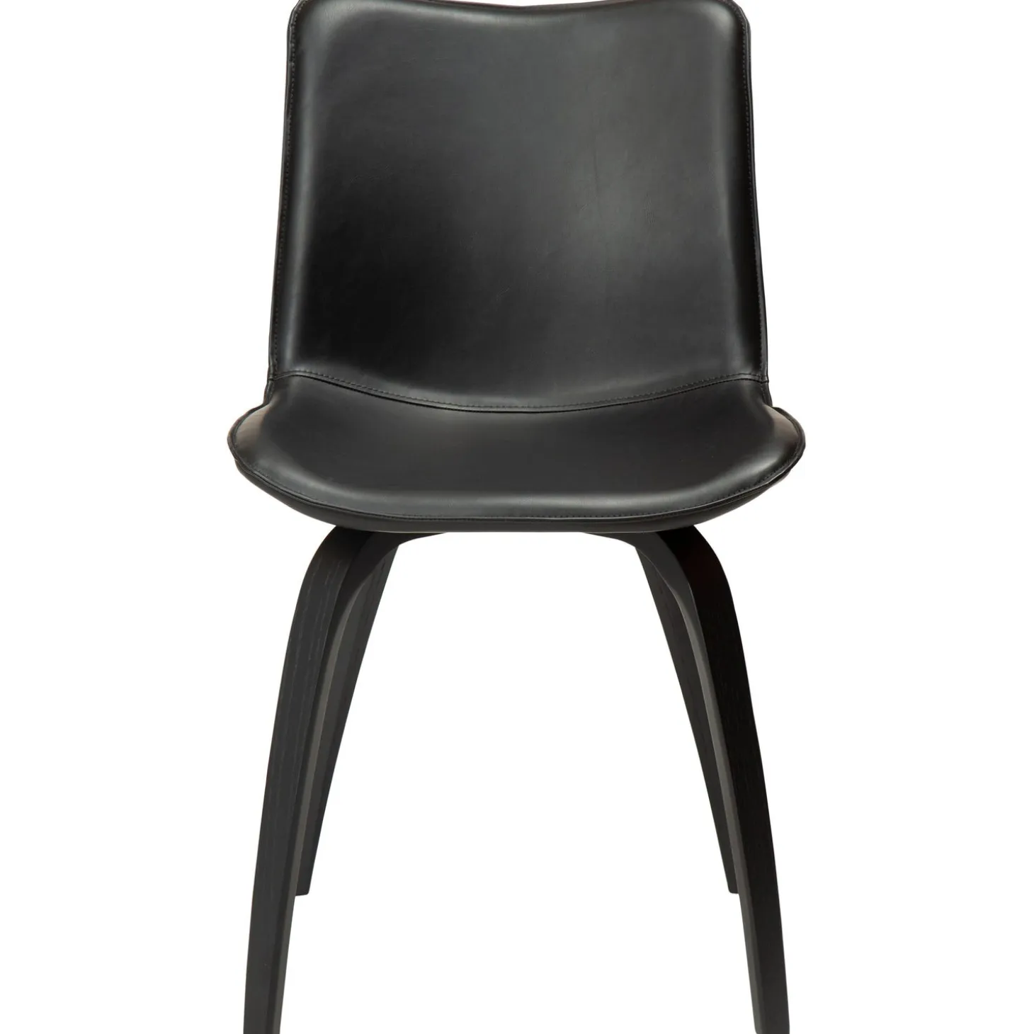 Glee Stol Vintage Black Art.Leather, Black