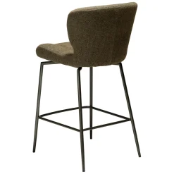 Glory Barstol Svängbar Dark Olive, Antique Brass