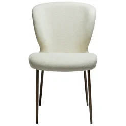 Glory Stol Bone White, Antique Brass