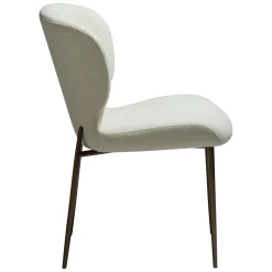 Glory Stol Bone White, Antique Brass