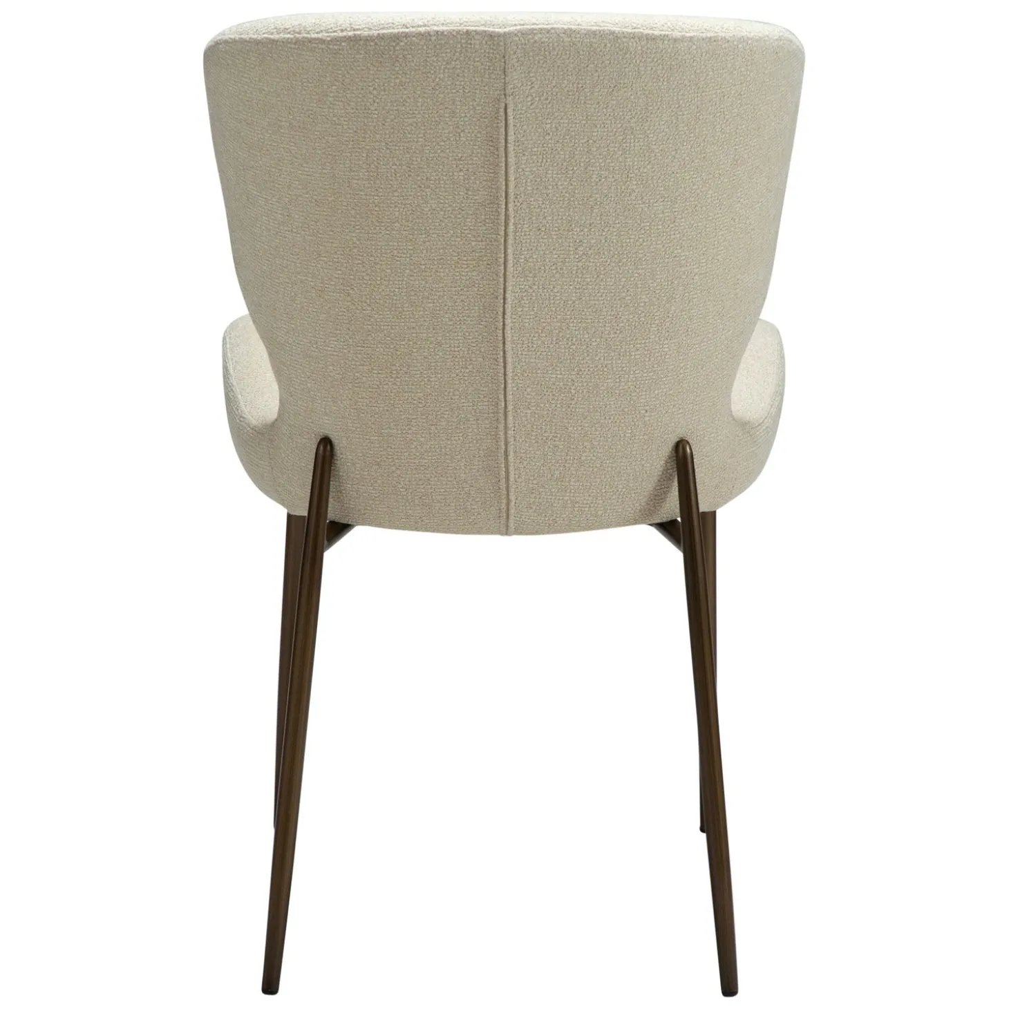 Glory Stol Frosted Almond, Antique Brass