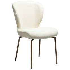 Glory Stol Svängbar Frosted Almond, Antique Brass