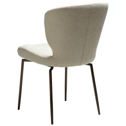 Glory Stol Svängbar Frosted Almond, Antique Brass