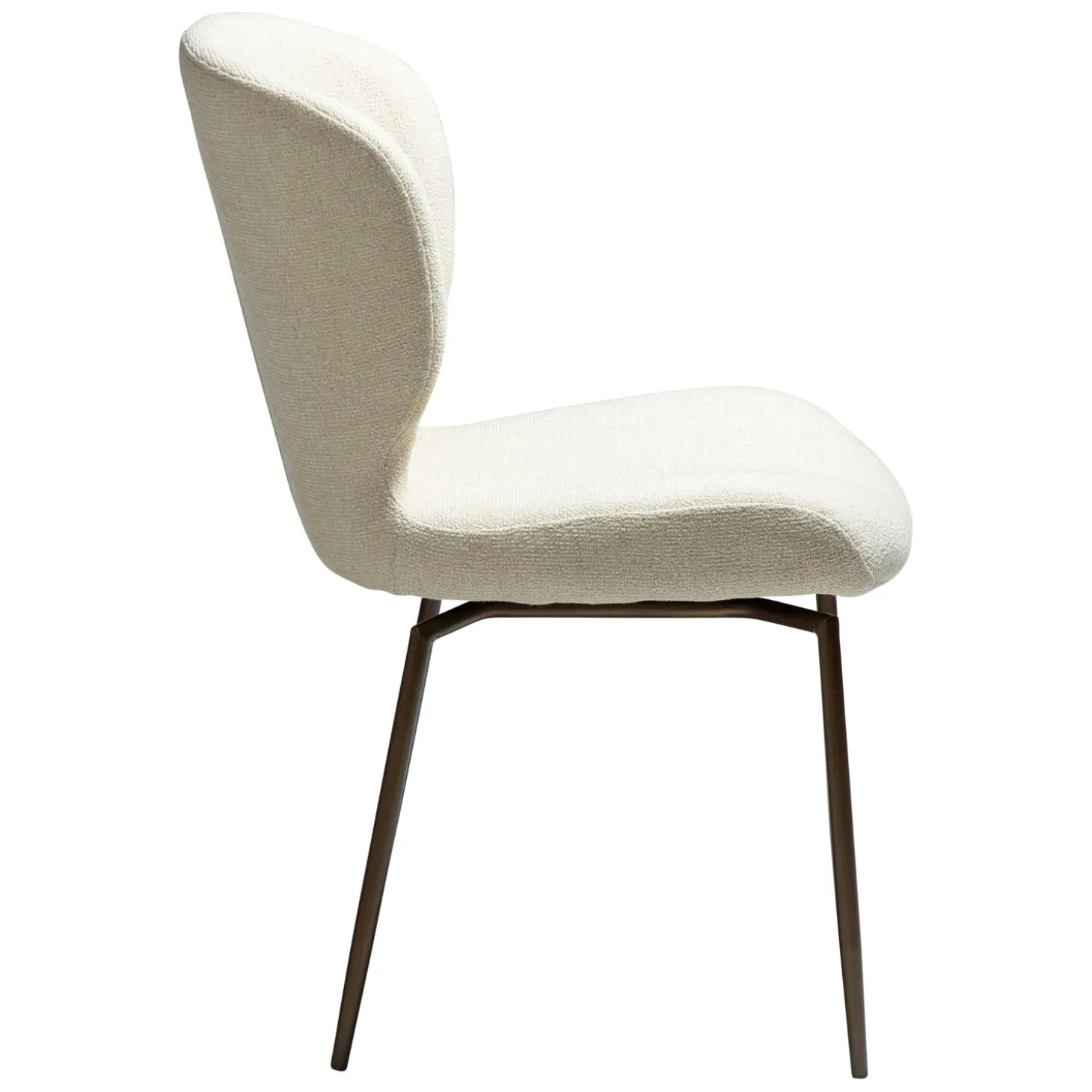 Glory Stol Svängbar Frosted Almond, Antique Brass