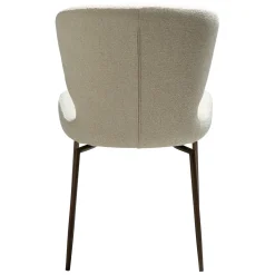 Glory Stol Svängbar Frosted Almond, Antique Brass