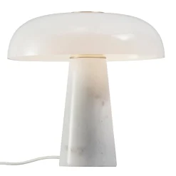 Glossy Bordslampa Opal Vit
