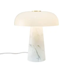 Glossy Bordslampa Vit