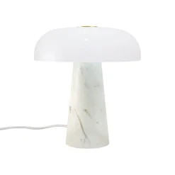Glossy Bordslampa Vit