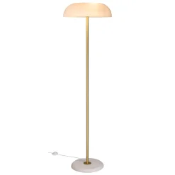 Glossy Vit Golvlampa