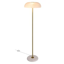 Glossy Vit Golvlampa