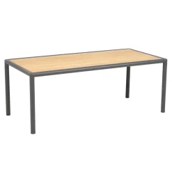 Gordon Soffbord 140x65 cm Antracit/Teak