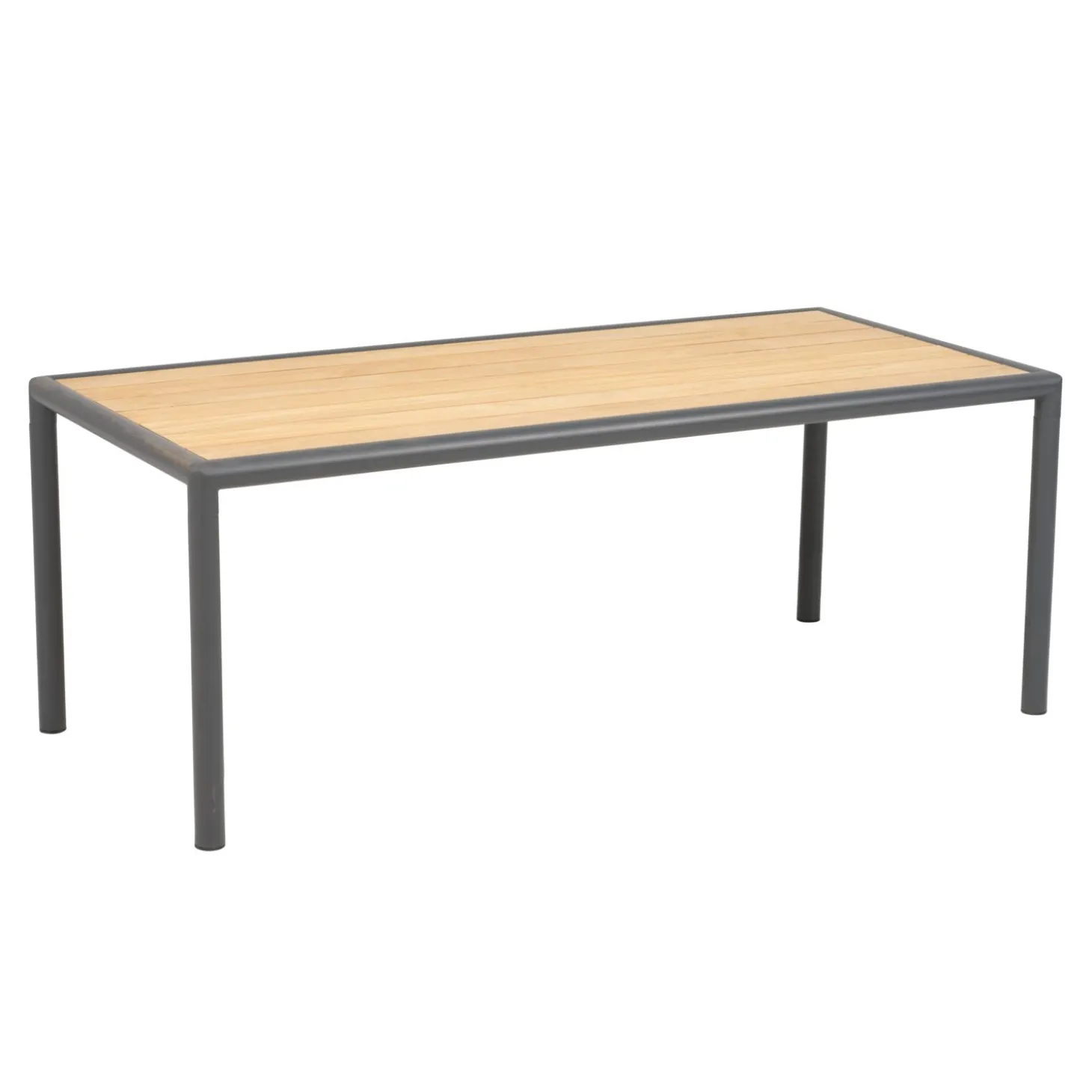 Gordon Soffbord 140x65 cm Antracit/Teak