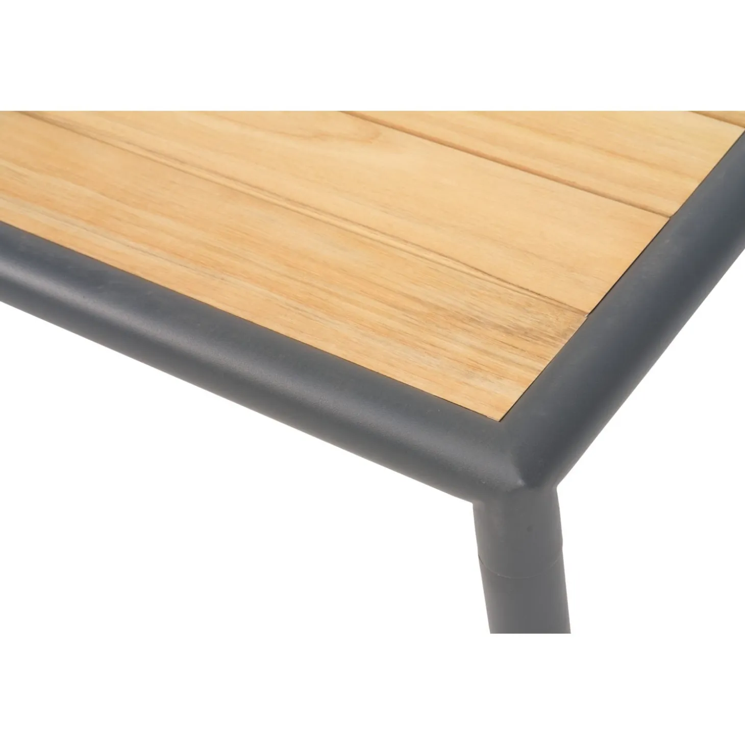 Gordon Soffbord 140x65 cm Antracit/Teak