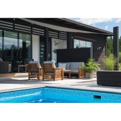 Gotland Utebord 60 x 120 cm Brun