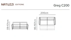 Greg 3-sits Reclinersoffa