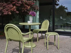 Groove Cafebord Rund 70cm Moss
