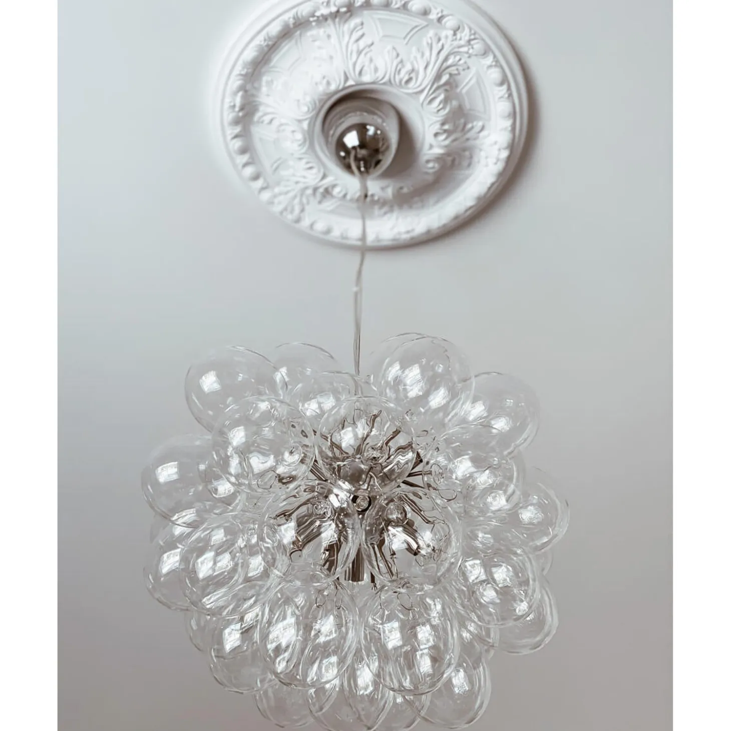 Gross 50 cm Taklampa Klarglas
