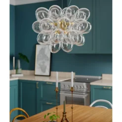 Gross 50 cm Taklampa Mässing