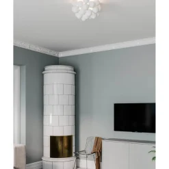 Gross Plafond 50 cm Vit matt