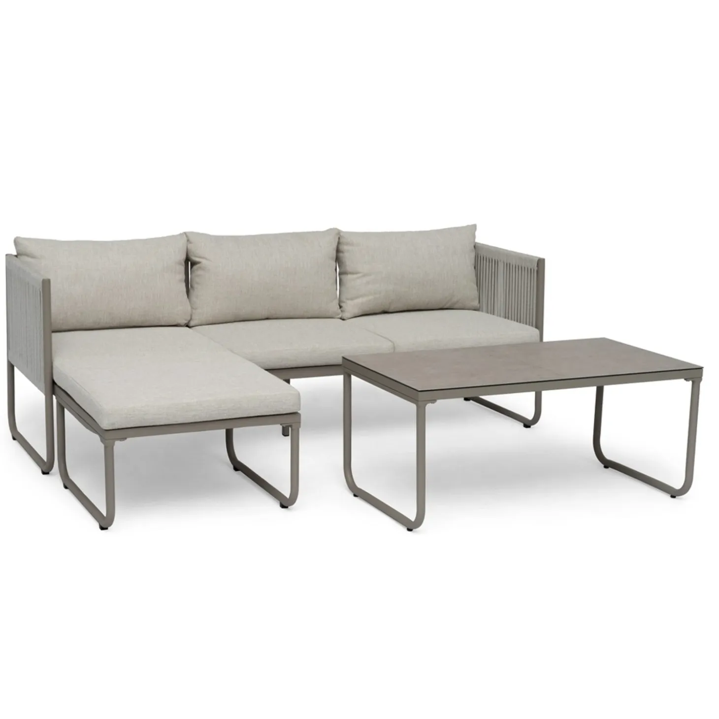 Hamnborg Loungegrupp Beige