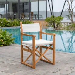 Haväng Regissörsstol Teak/Beige