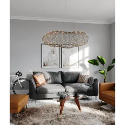 Hayden Taklampa 115 cm Svart matt