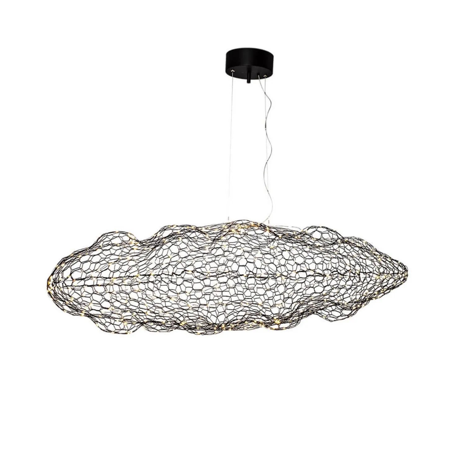 Hayden Taklampa 115 cm Svart matt