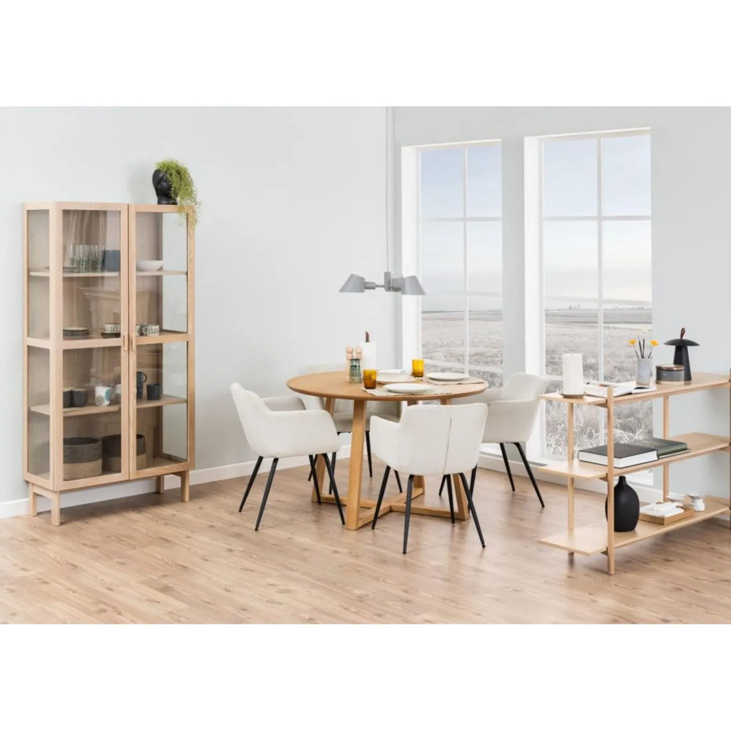 Herning Matbord Rund 120 cm Ek