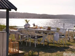 Hillmond Bord 100x240-310 cm Svart