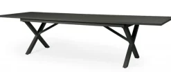 Hillmond Bord 100x240-310 cm Svart