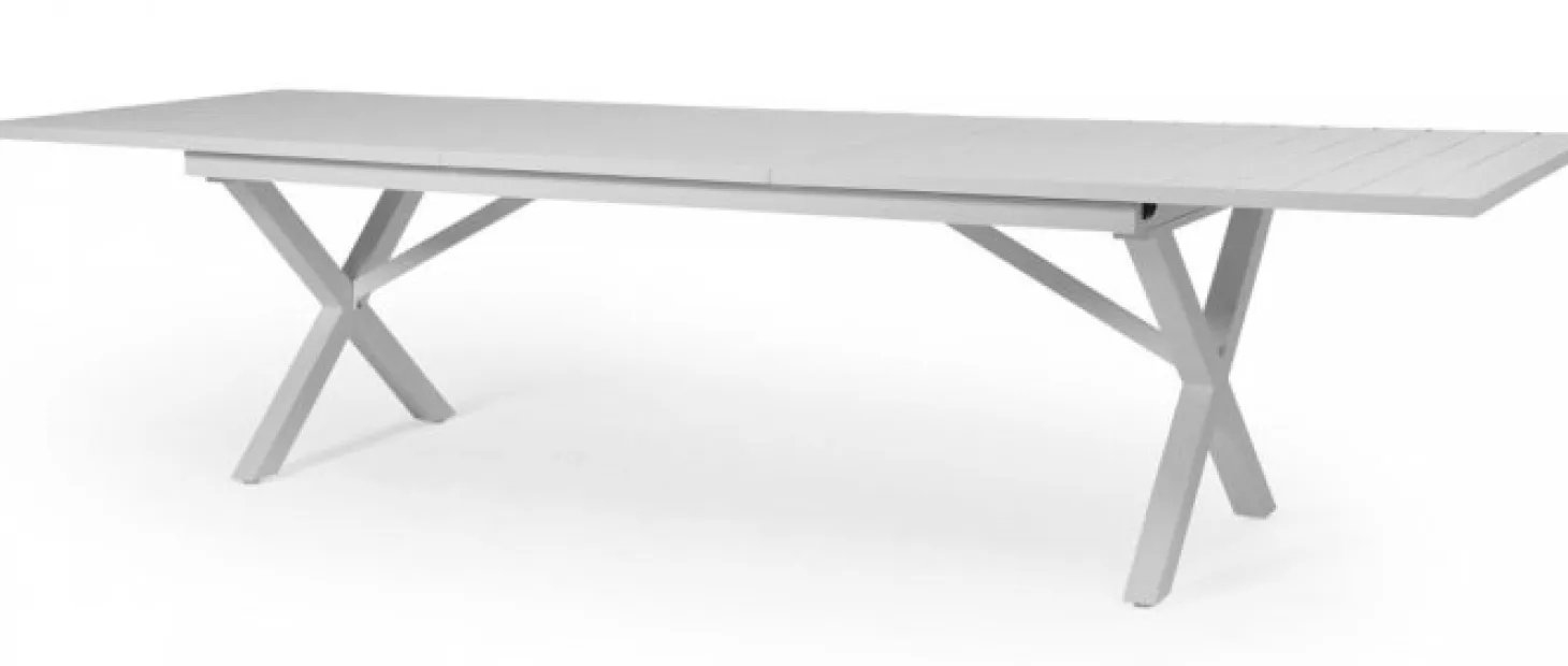Hillmond Bord 100x240-310 cm Vit