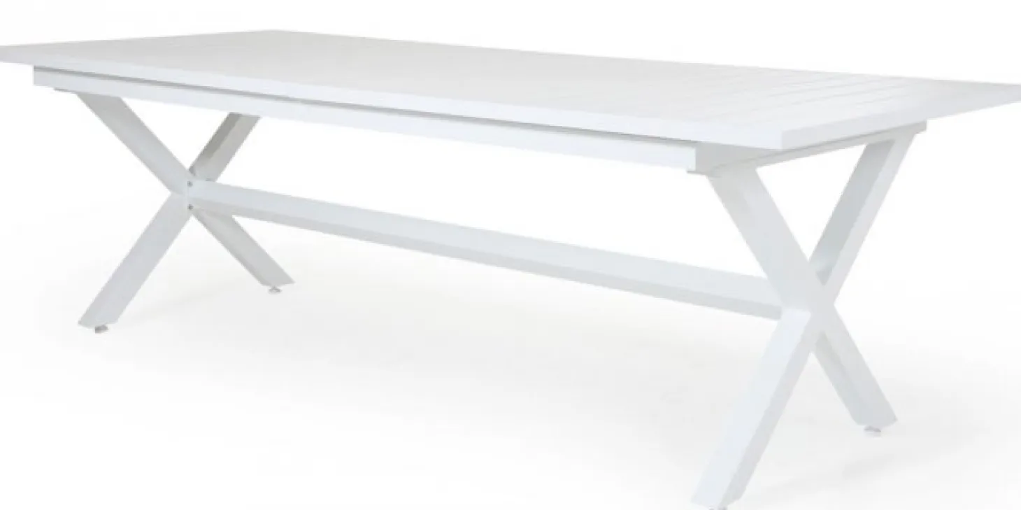 Hillmond Bord 100x240-310 cm Vit