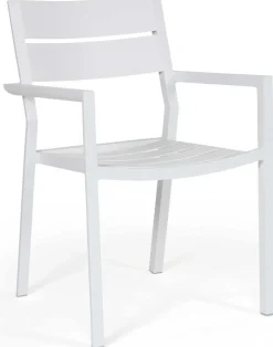Hillmond Matgrupp Vit ink 6st Delia Karmstolar