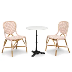 Holmenäs Caféstol Rosa
