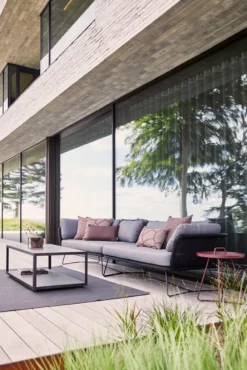 Horizon 2-sits Soffa Vänster Svart