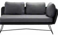 Horizon 2-sits Soffa Vänster Svart