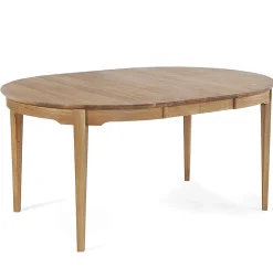 HOVDALA Matbord Ø 115cm Inkl. Två Ilägg Ek