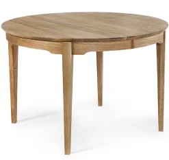 HOVDALA Matbord Ø 115cm Inkl. Två Ilägg Ek