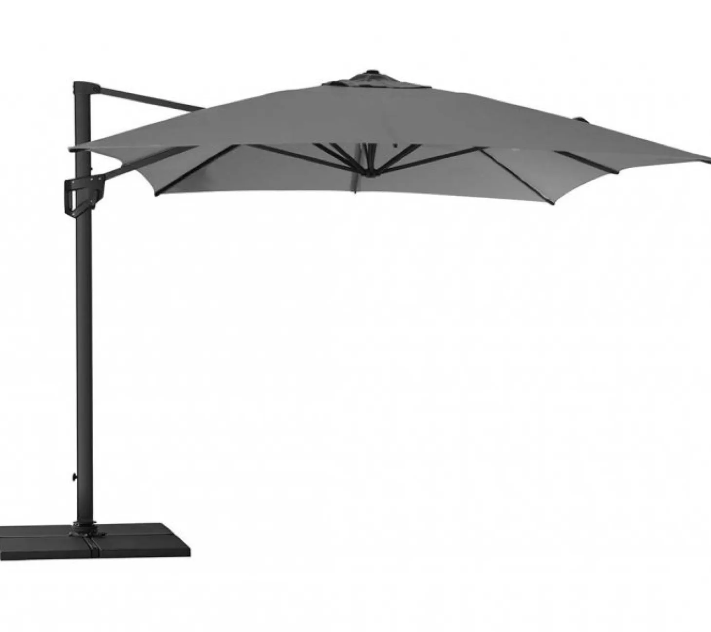 Hyde Lux Tilt Sidoarmsparasoll 3x4m