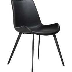 Hype Stol Black Art.Leather, Black