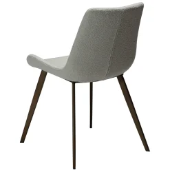 Hype Stol Dove Bouclé, Antique Brass