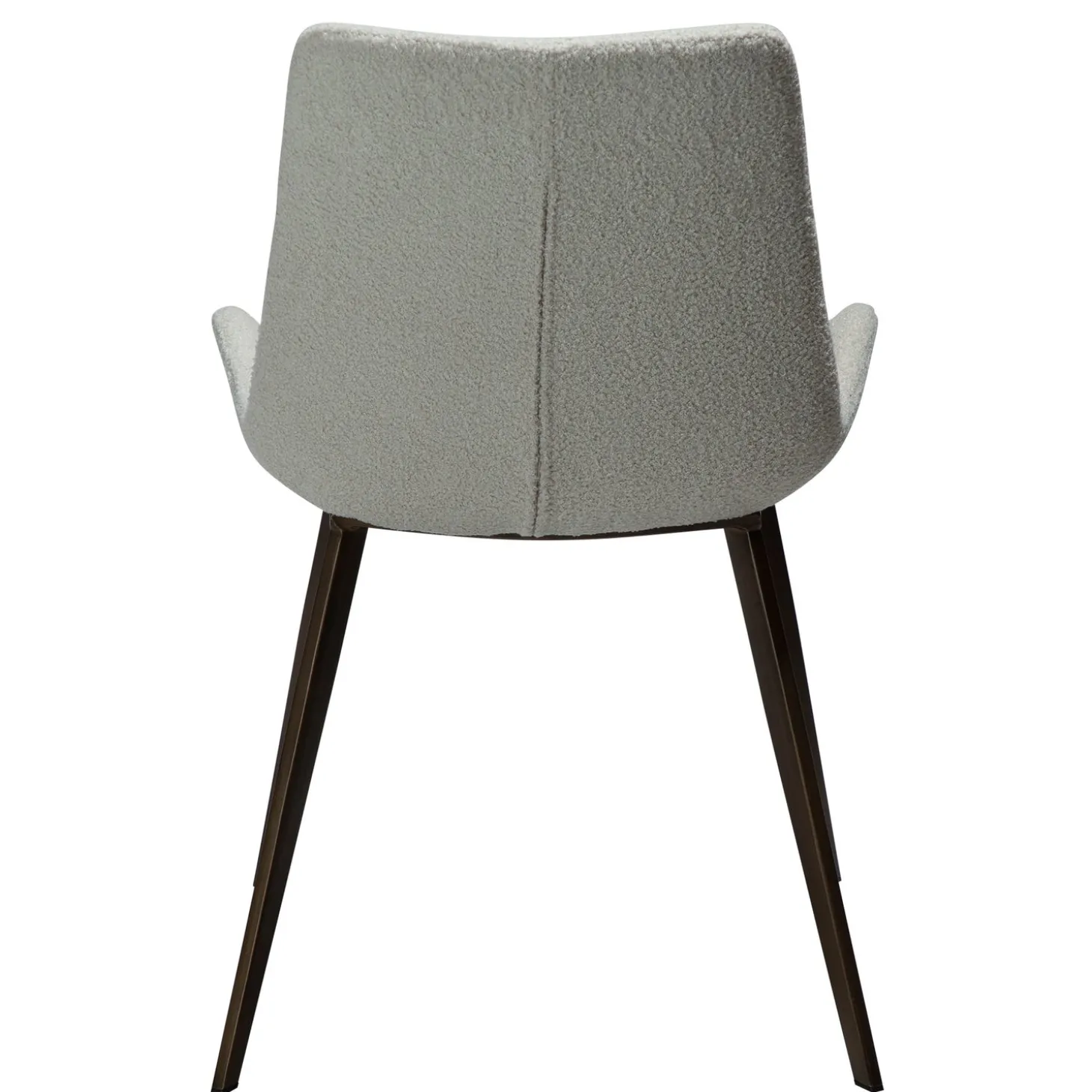 Hype Stol Dove Bouclé, Antique Brass