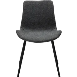 Hype Stol Pebble Grey Bouclé, Black