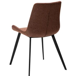Hype Stol Pebble Red Bouclé, Black