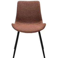 Hype Stol Pebble Red Bouclé, Black