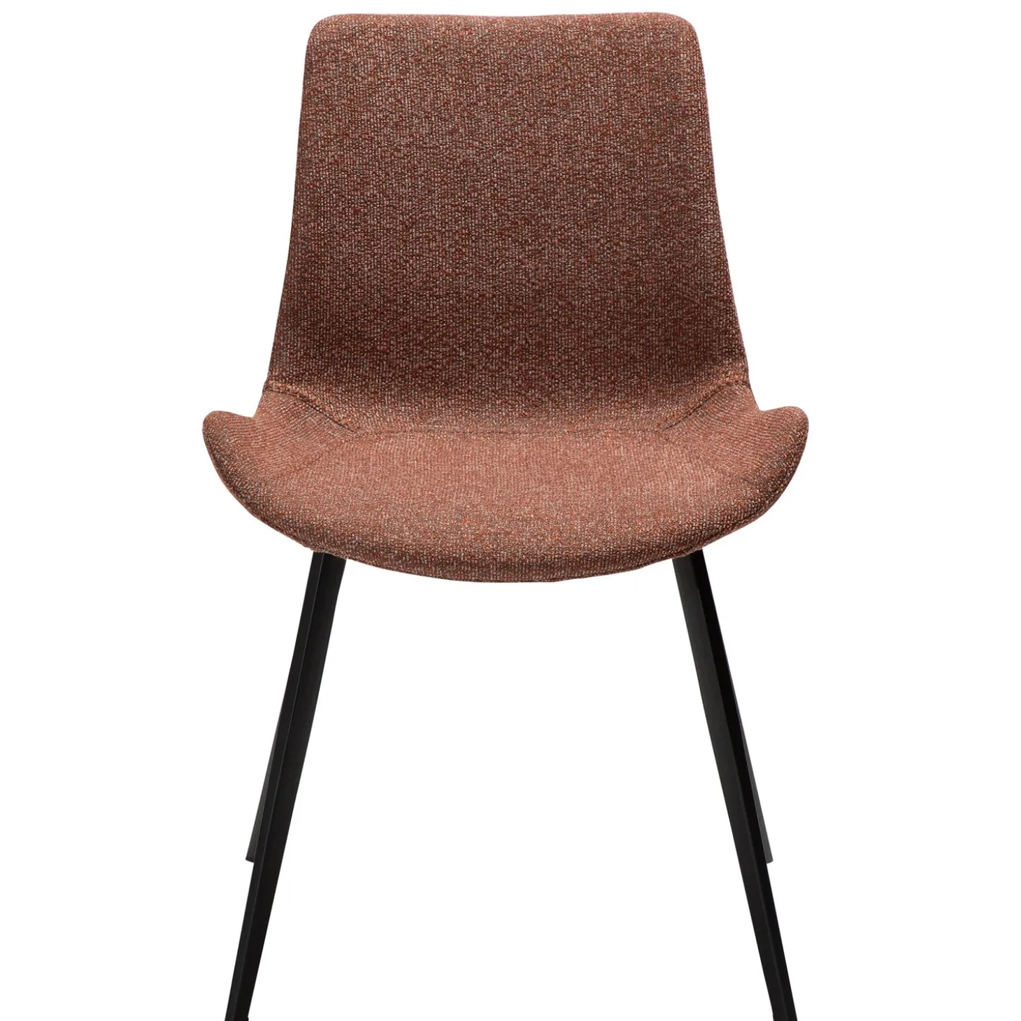 Hype Stol Pebble Red Bouclé, Black
