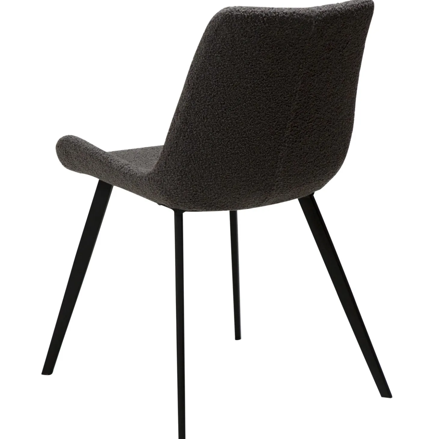 Hype Stol Stone Bouclé, Black