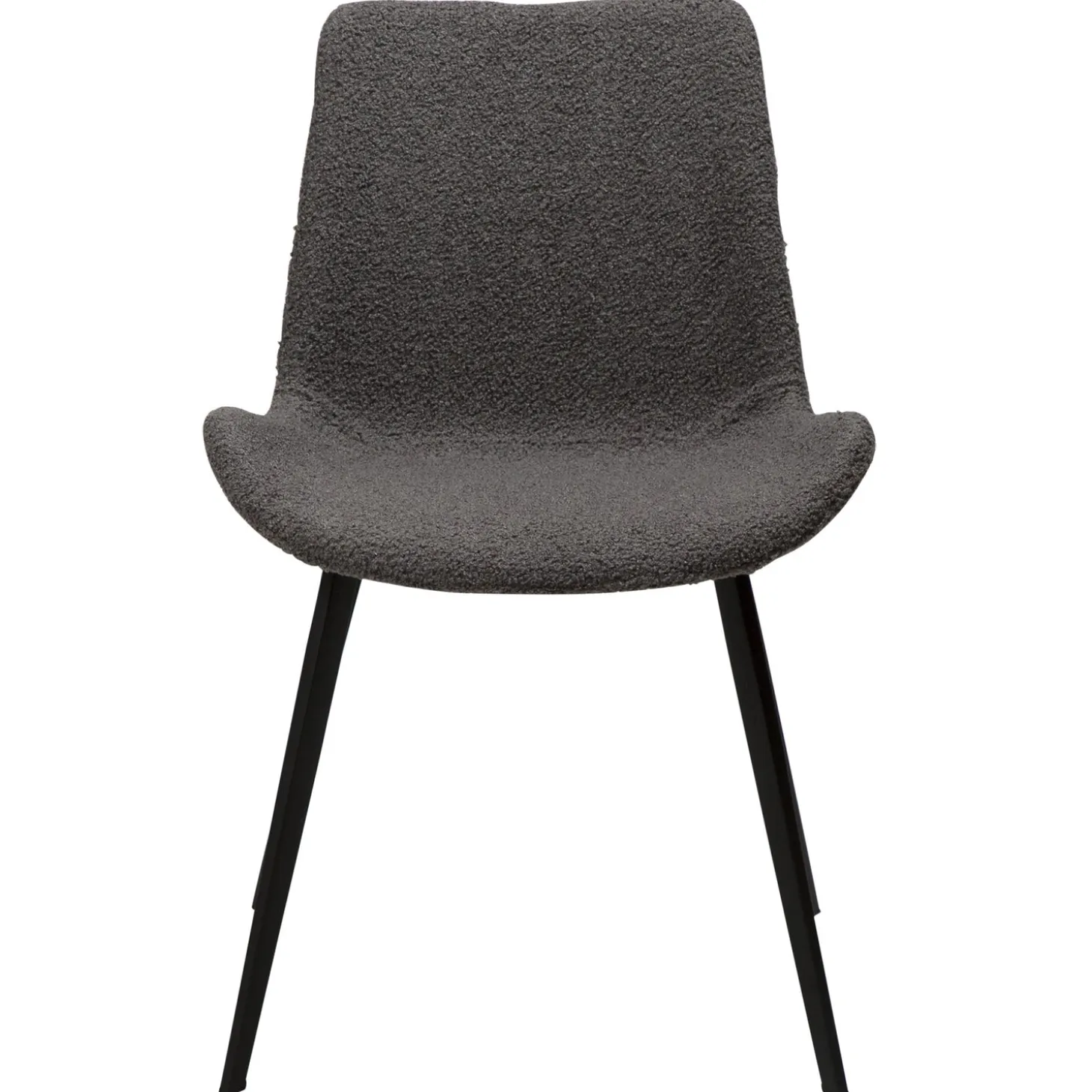Hype Stol Stone Bouclé, Black